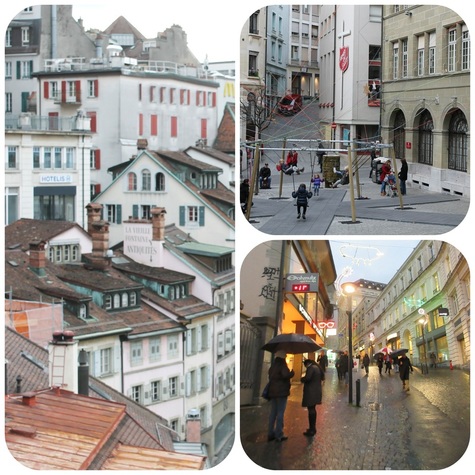 Lausanne town centre