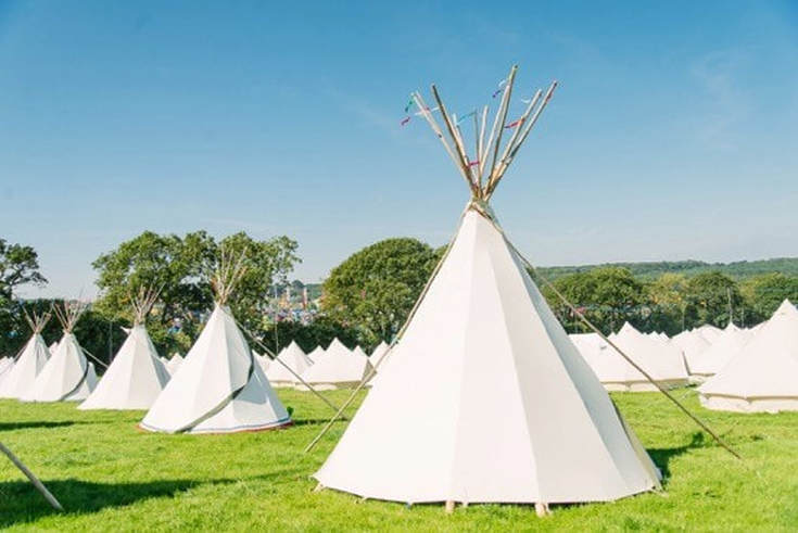 Camp Bestival glamping review Destination Delicious music