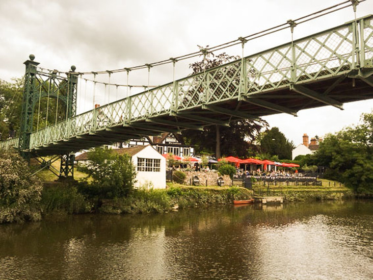 Bridge across River Severn Shrewsbury