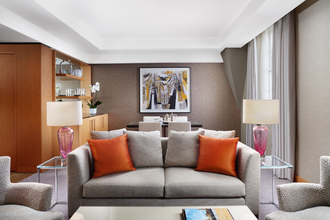 Luxury hotels in London near St. James Park, the Conrad St James 