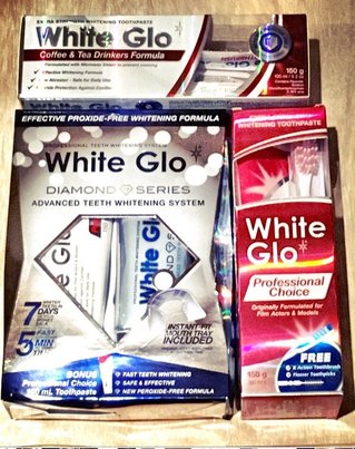 White Glo teeth whitening products