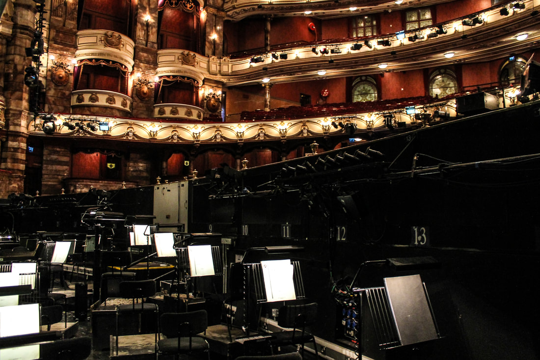 behind the scenes tour at English National Opera 