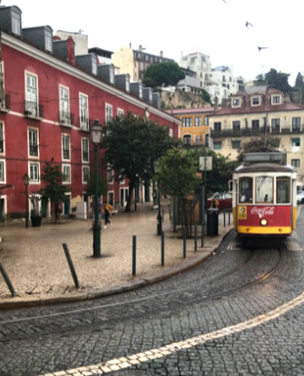 sightseeing in Lisbon