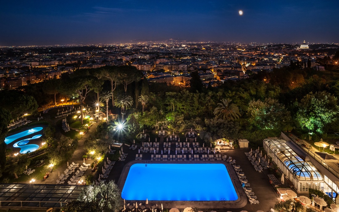 Rome Cavalieri Hotel, Rome, Italy hotel review
